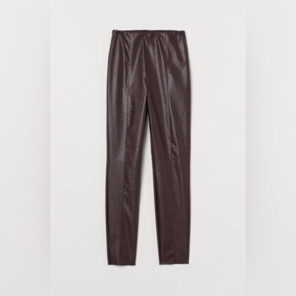 H&M Faux Leather Leggings